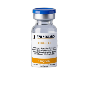 8X Blend L-Carnitine (20mg) / L-Arginine (20mg) / Methonine (25mg) / Inositol (50mg) / Choline (50mg) / B6 (25mg) / B5 (5mg) / B12 (1mg)